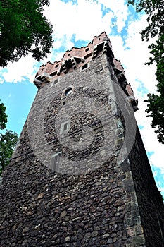 Historic tower in the grounds of the castle in Cieszyn, Cieszyn, Poland photo